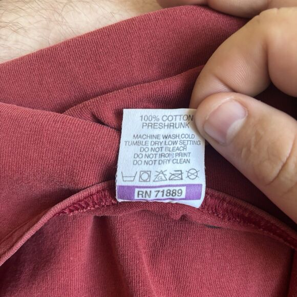 Vintage Y2K OP Ocean Pacific Men Tank Top Size L Red Beachwear Made in USA Skate - Picture 10 of 10